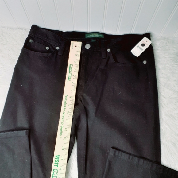 NEW Ralph Lauren LRL Lauren Jeans Co. - BLACK P3548 - Picture 3 of 12